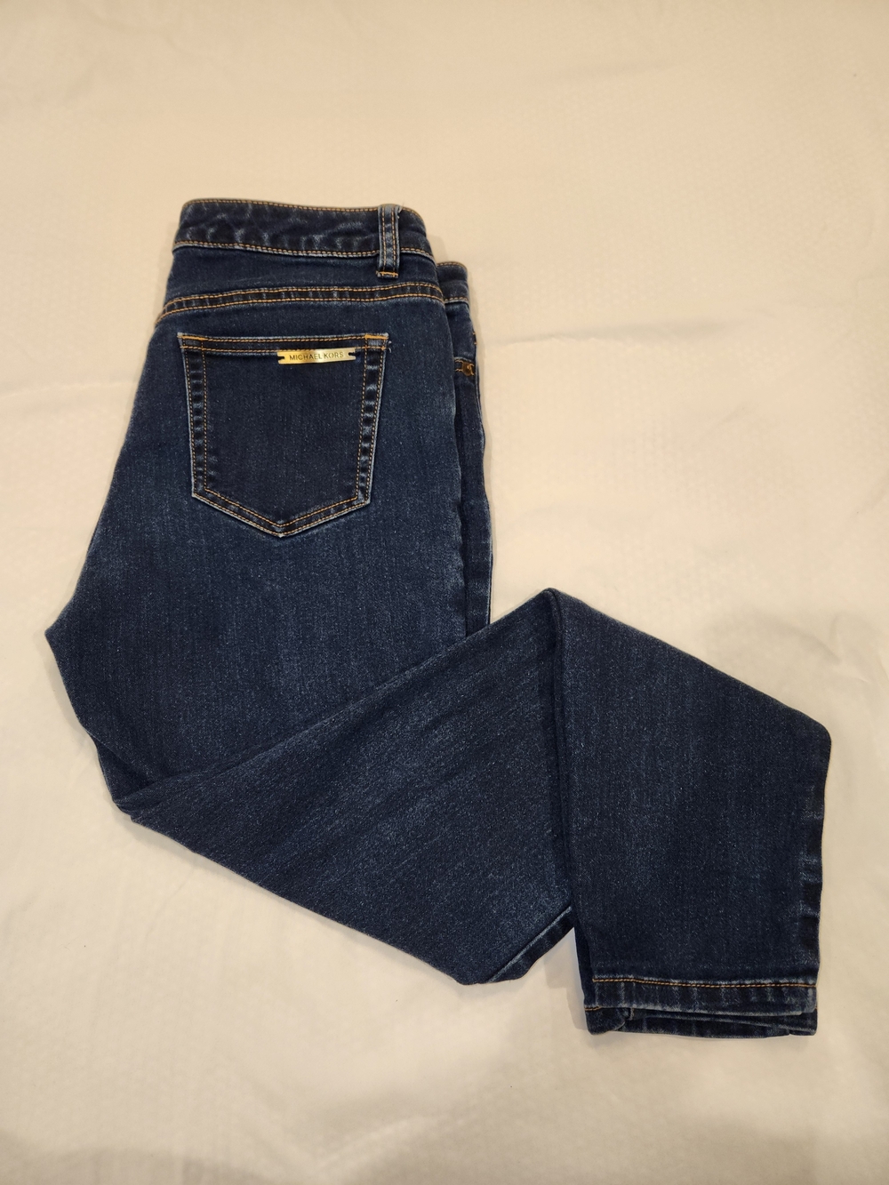 Michael Kors Dark Indigo Skinny Jeans